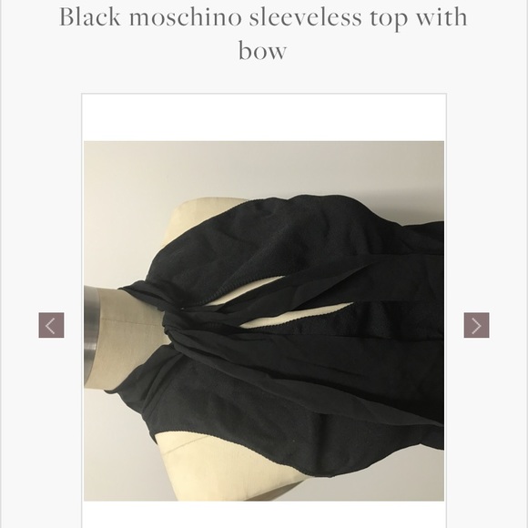 MOSCHINO bow blouse - Picture 2 of 3